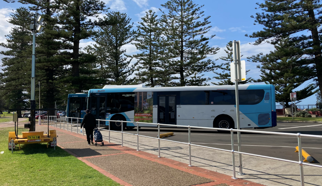 Wollongong bus layover relocation Transport for NSW
